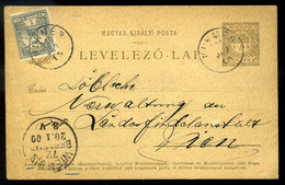 KUKMÉR / Kukmirn 1900. Kiegészített Díjjegyes Levlap - Used Stamps