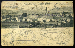 PINKAFŐ 1911. Putsch Gyár, Régi Képeslap  /  Putsch Factory  Vintage Pic. P.card - Hungary