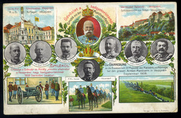 HAJMÁSKÉR VESZPRÉM Hadgyakorlat, Régi Képeslap 1903  /  Military Exercise  Vintage Pic. P.card 1903 - Ungheria