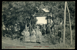 DEBRECEN 1908. Munkáskertek, Délibáb Telep, Régi Képeslap   /   Vintage Pic. P.card - Used Stamps