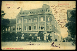 DEBRECEN 1900. Hungária Kávéház,  Régi Képeslap  /  Café Hungaria  Vintage Pic. P.card - Hungary