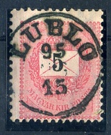 LUBLÓ  5Kr Luxus  Bélyegzés - Used Stamps