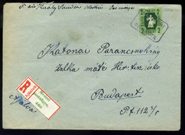 MESTERI 1952. Levél Postaügynökségi Bélyegzéssel - Brieven En Documenten