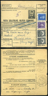 FELSŐNYÁRÁD 1933. Csomagszállító Arcképek-P-f. Bérmentesítéssel Hernádvécsére Küldve - Brieven En Documenten