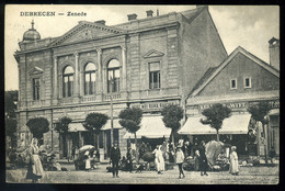 DEBRECEN 1908. Zenede, Kész Női Ruha Raktár, Gyürky Sándor Kiadása, Régi Képeslap   /  Ready Female Dress Warehouse Publ - Hungary