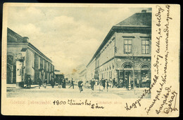 DEBRECEN 1900. Széchenyi Utca, üzletek, Kiadja Pongrácz Géza, Régi Képeslap   /  Széchenyi St. Stores By Géza Pongrácz V - Ungarn