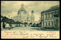 DEBRECEN 1900. Zsinagóga, Régi Képeslap  /  Synagogue  Vintage Pic. P.card - Religion & Esotericism