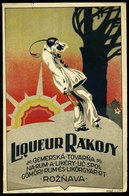 ROZSNYÓ 1920. Cca. Liqueur Rákosy Reklám Kis Plakát  A/5 - Ohne Zuordnung