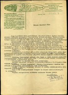 ABASÁR 1949. Petes Pincészet, Fejléces, Céges Levél - Unclassified