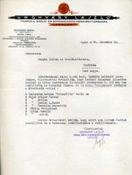 CEGLÉD 1936. Unghváry Faiskola, Borgazdaság  Fejléces, Céges Levél - Unclassified