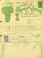 BUDAPEST 1943. Király Dezső Szőlőgazdasági Gépgyár , Fejléces Céges Számla - Unclassified