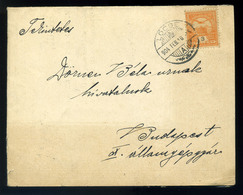 LŐCSE 1904. Postázott Gyászjelentés Budapestre Küldve - Gebraucht