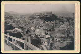 1887. Buda A Gellérthegyről, Régi Fotó 16*11 Cm - Sonstige & Ohne Zuordnung