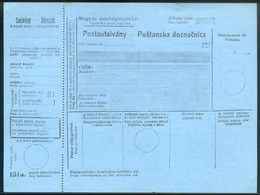 1917. Kétnyelvű, Használatlan Postautalvány - Gebruikt