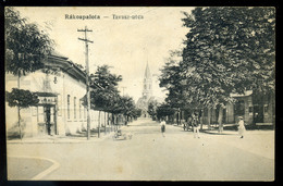 RÁKOSPALOTA   Tavasz Utca, Régi Képeslap  /  Tavasz St.  Vintage Pic. P.card - Ungarn