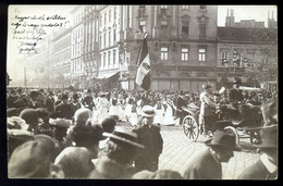 BUDAPEST 1903.Rákóczi Ünnepély , Ritka Fotós Képeslap - Hongarije