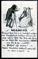 DEBRECEN 1941. Debreceni Fényképészek Farsang, Régi Képeslap  /  Photographers Of Debrecen  Vintage Pic. P.card - Hungary