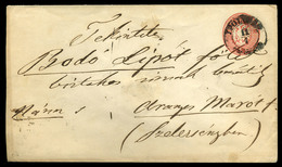 IPOLYSÁG 1867. Szép OPM Díjjegyes Boríték Aranyosmarótra Küldve - Used Stamps