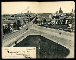 DEBRECEN 1906. Panoráma Képeslap Teljes - Ungarn
