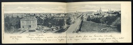 DEBRECEN 1902. Panoráma Képeslap - Hongarije