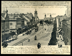 DEBRECEN 1906. Panoráma Képeslap - Hongarije