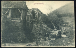 ÁJ Vízimalom, Régi Képeslap  /  Water Mill  Vintage Pic. P.card - Hungary