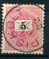 PISKOLT 5Kr Szép Bélyegzés - Used Stamps