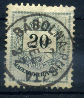 BÁBOLNAPUSZTA 20Kr Szép Bélyegzés - Used Stamps