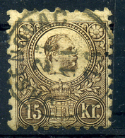 JASENOVÁC 15Kr Szép Bélyegzés - Used Stamps