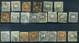 KRAJCÁR 1Ft  3Ft  Tétel - Used Stamps