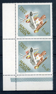 1964 Tokiói Olimpia 1.70Ft Pár, Arany Színnyomat (olimpiai Karikák) Nélkül / Mi 2037, Gold Colour (olympic Rings) Omitte - Covers & Documents