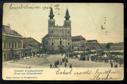 ERZSÉBETVÁROS 1902. Régi Képeslap  /   Vintage Pic. P.card - Hungary