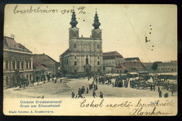 ERZSÉBETVÁROS 1902. Régi Képeslap  /   Vintage Pic. P.card - Hongarije