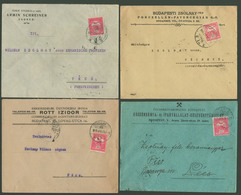 1900-18. 12db Céges Levél A Zsolnay Gyárba, Pécsre Küldve - Used Stamps