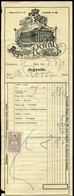 GYŐR 1942. Meixner Royal Szálloda Fejléces Számla - Zonder Classificatie