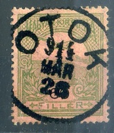 OTOK Luxus Egykörös  Bélyegzés - Used Stamps