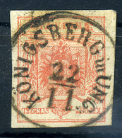 KÖNIGSBERG In UNG  3 Kr Szép Bélyegzés (200p) - Gebraucht