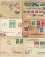 1927-44. Cca. 18 Db Ajánlott Küldemény , érdekes, Változatos, Jó Minőségű Tétel! - Covers & Documents