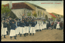 BÁNFFYHUNYAD 1915 Népviselet,régi Képeslap - Ungarn