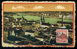 BUDAPEST 1931. Képeslap, Előoldali Bérmentesítéssel  A Falkland Szigetekre Küldve! - Brieven En Documenten