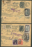 1920. 2db Dekoratív Csomagszállító - Covers & Documents