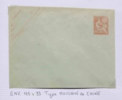 Chine - Env. 125 X 93  Type Mouchon  CHINE - - Covers & Documents