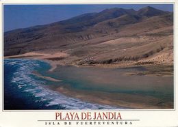 1 AK Insel Fuerteventura * Blick Auf Den Stand Bei Jandia Auf Der Insel Fuerteventura - Luftbildaufnahme * - Fuerteventura