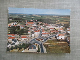 CPA 85 BRETIGNOLLES SUR MER LE CENTRE  VUE AERIENNE - Bretignolles Sur Mer