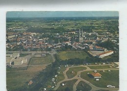 Machecoul (44) : Vue Aérienne Au Niveau  Du Nouveau Terrain De Camping; Collège En 1976 (animé) GF. - Machecoul