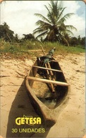 Equatorial Guinea - GQ-GET-0015, Wooden Boat, 30 U, Used - Guinea Ecuatorial