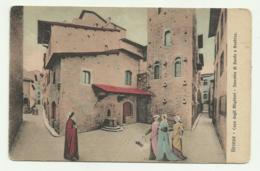 FIRENZE - CASA DEGLI ALIGHIERI - INCONTRO DI DANTE E BEATRICE - NV  FP - Firenze (Florence)