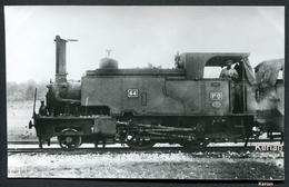 Repro Photo - P.O. Corrèze - Locomotive 120T. Batignolles N° 64 - Voir 2 Scans - Treni