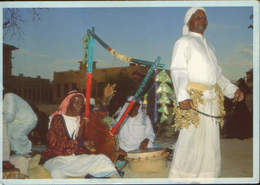 Dubai(UAE) - Postcard Written - A Traditional Musician And Folk Dancer Bringing Heritage Alive - 2/scans - Dubai