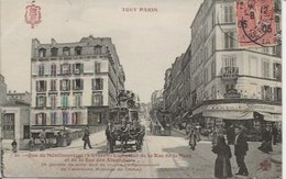 CPA TOUT PARIS 81 - Rue Ménilmontant - Patache  (XXème Arrt) Editeur FLEURY - Arrondissement: 20